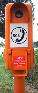 SOS Emergency Phone Box Germany