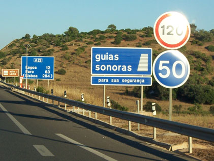 Speed Trap Warning Sign Portugal