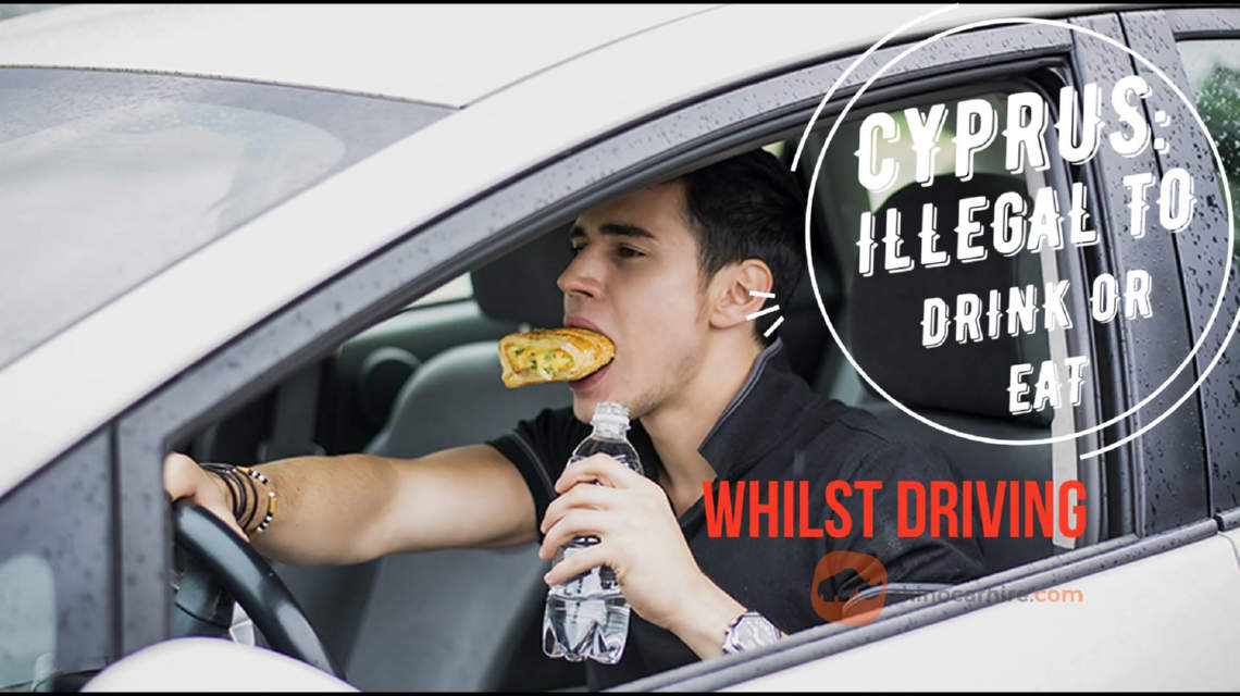 Eating or Drinkning in Cyprus when driving illegal