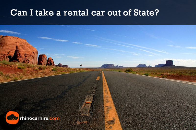 can i take a rental car out of state