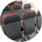 tap portugal airlines seat colour