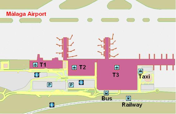 Airport Terminal Floor Plan 20 Images Car Hire Malaga Airport