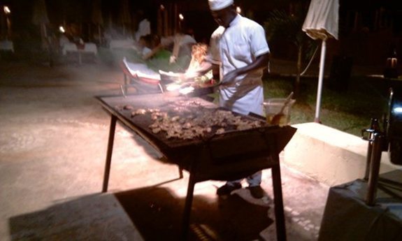 Barbecue at the Sheraton Gambia