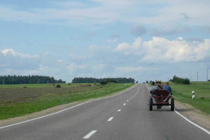 belarus horse and cart