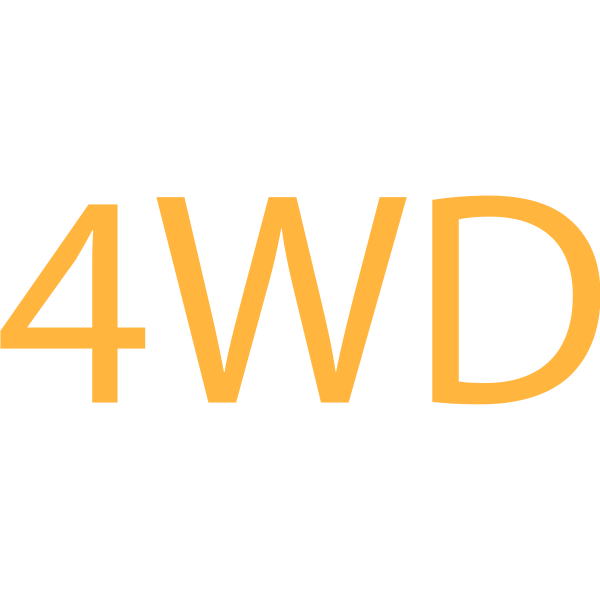 4WD symbol in orange