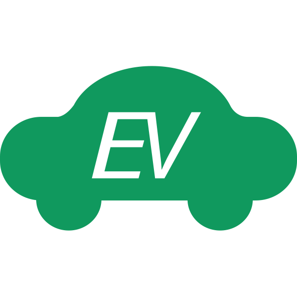 EV mode symbol in green