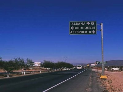 Mexico Motorway Signs