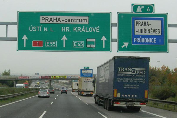 Czech-Republic-Motorway-Sign