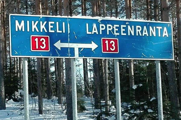 Finland-Road-Sign