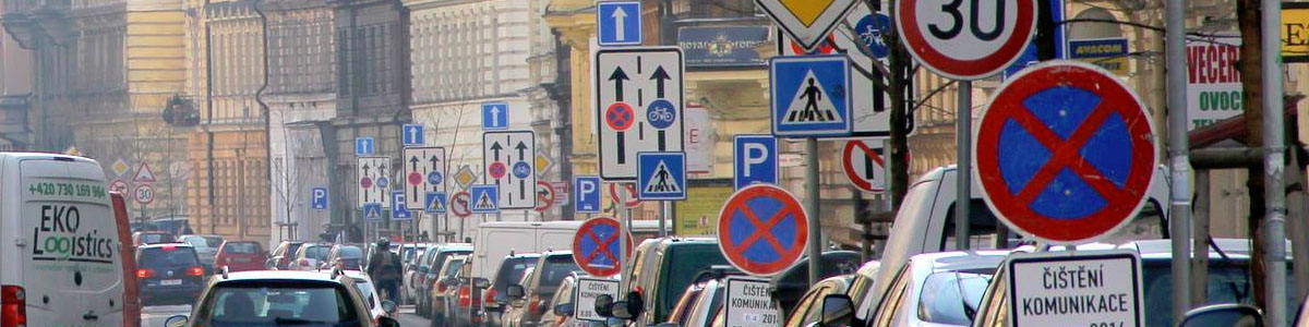Czech Republic road signs
