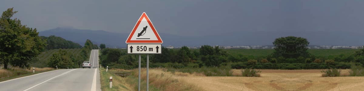 Hungary Road Signs