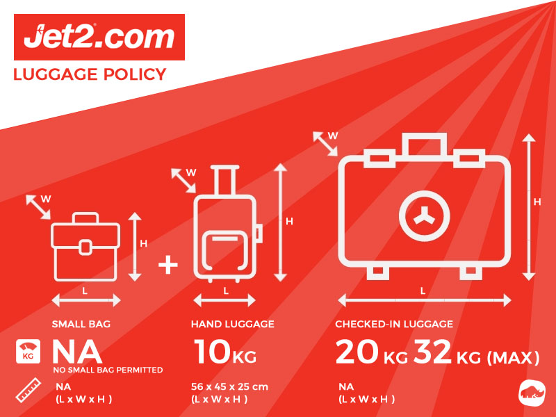 jet2 excess baggage allowance