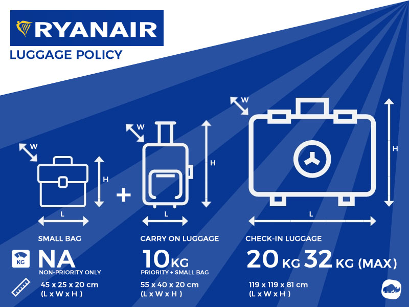 Ryanair Excess Baggage Allowance