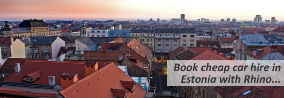 Cheap car hire Estonia