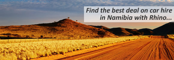 Cheap car hire Namibia