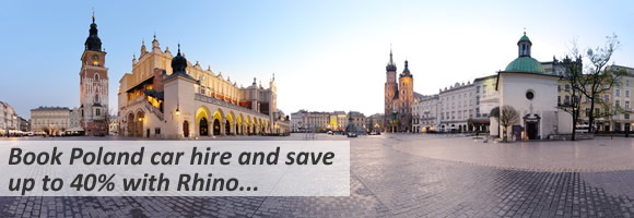 Cheap car hire Poland