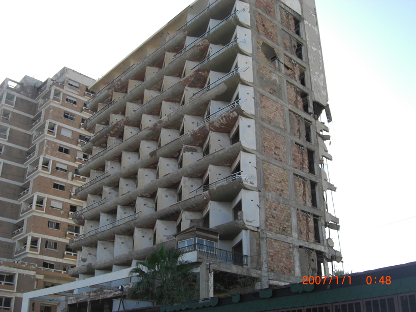 Bombed out Hotel Famagusta 1