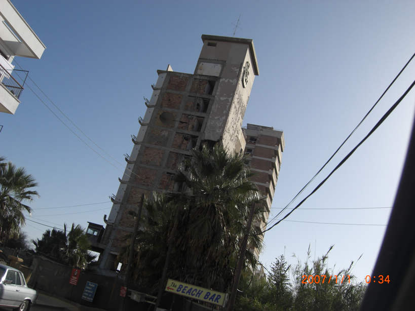 Bombed out Hotel Famagusta
