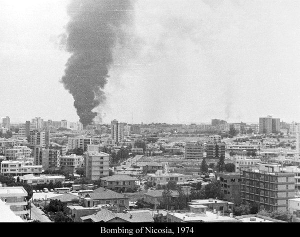 Bombing of Nicosia 1974 Cyprus