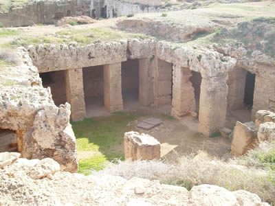 Tomb of the Kings in Paphos - Cyprus