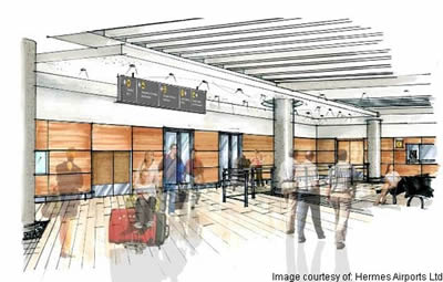 Paphos Airport New Terminal Building