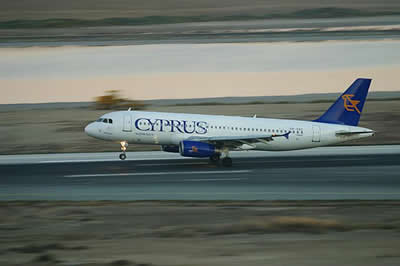 Larnaca Airport Cyprus Airways