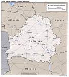 Map of Belarus