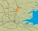Stansted Airport Map