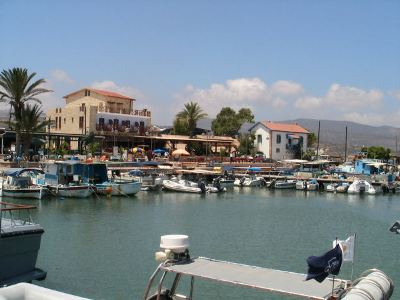 Latchi Harbour near Polis , Cyprus