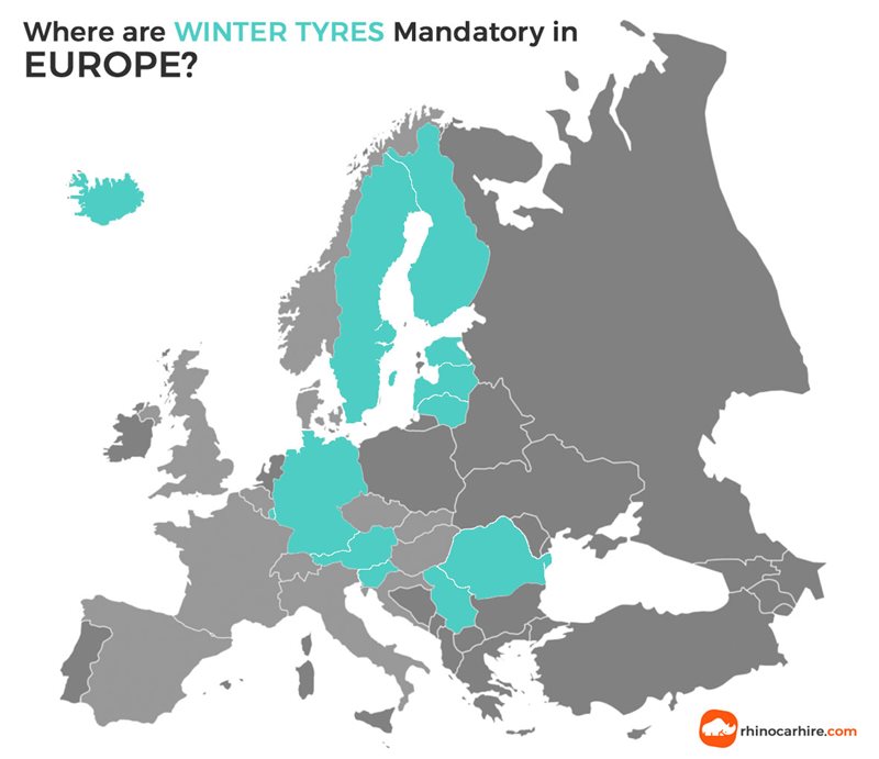 winter tyres in europe