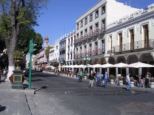 Picture of the Main Square in Puebla