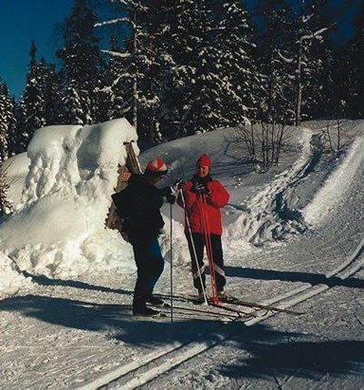 Picture of Finland - Skiers