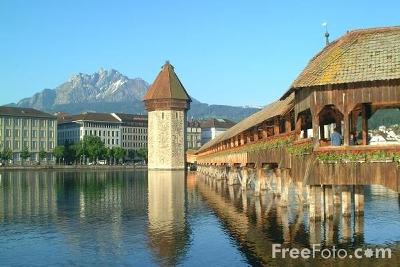 Picture Of Switerland - river