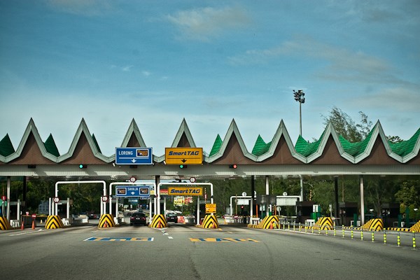 Malaysia Toll Plaza