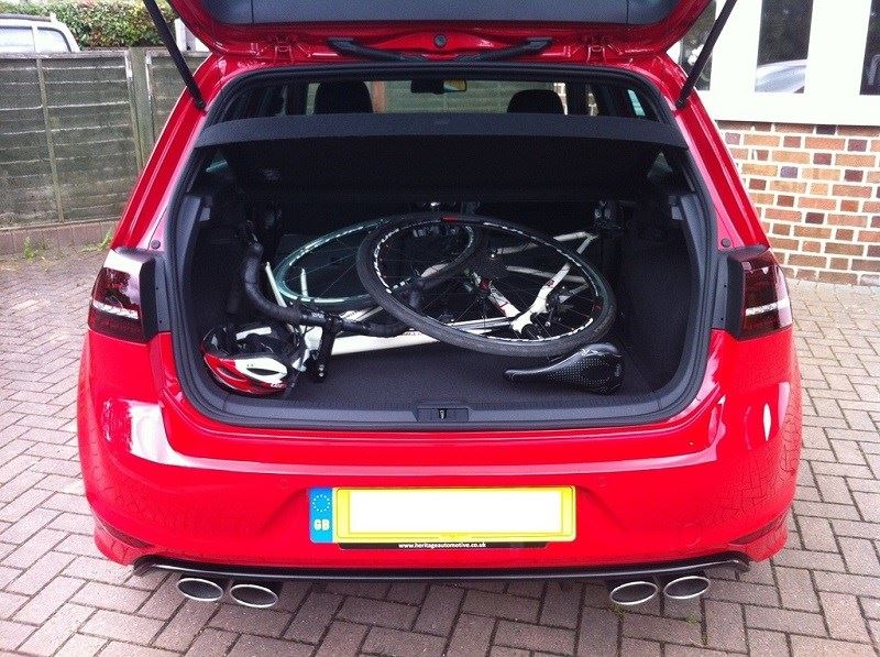 bike rack hire car