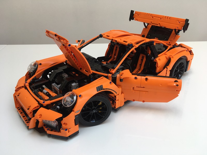 lego porsche 911 open