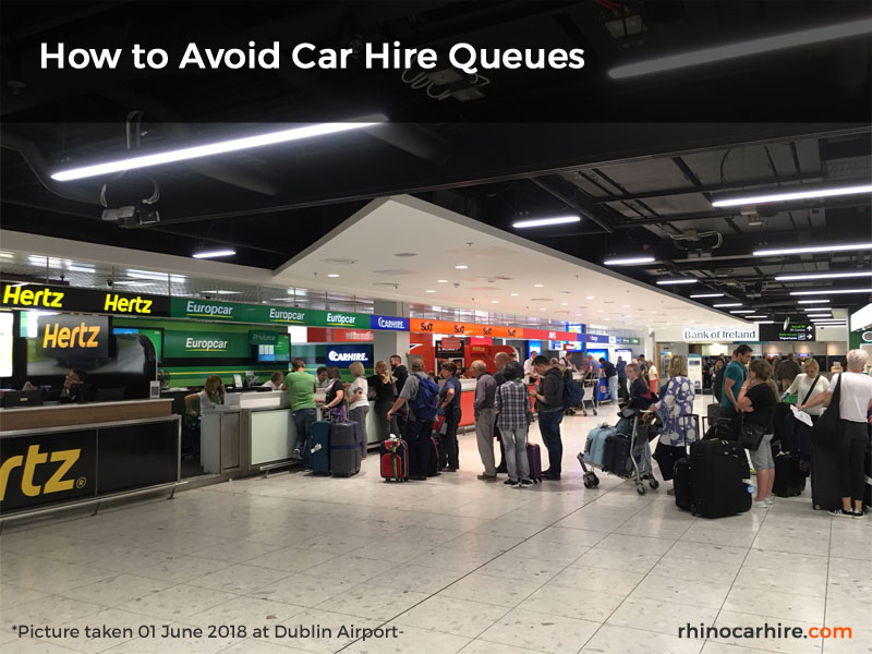 car hire queue