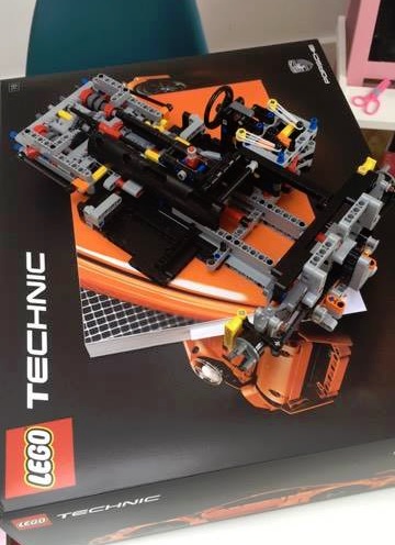 lego porsche 911 box 1