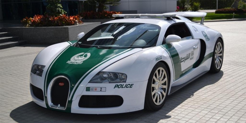 bugatti veyron police car