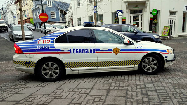 Police Cars Iceland 