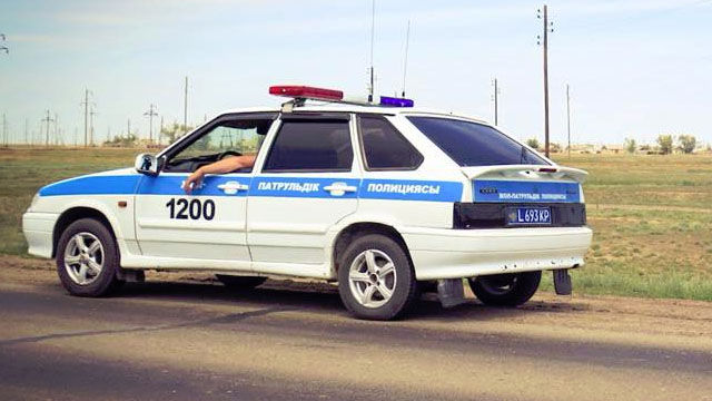 Police Cars Kazakhstan 