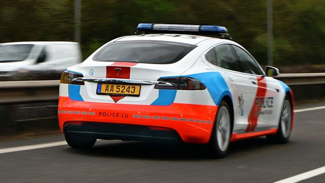 Police Cars Luxembourg 