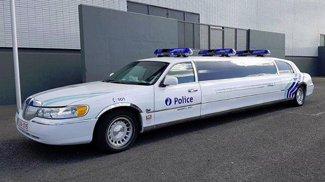 police car limo