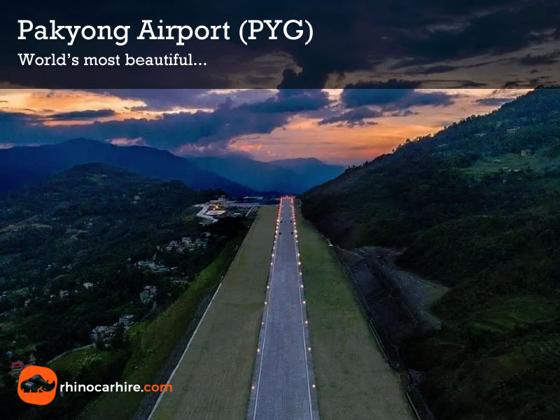 most beautiful airport pakyong