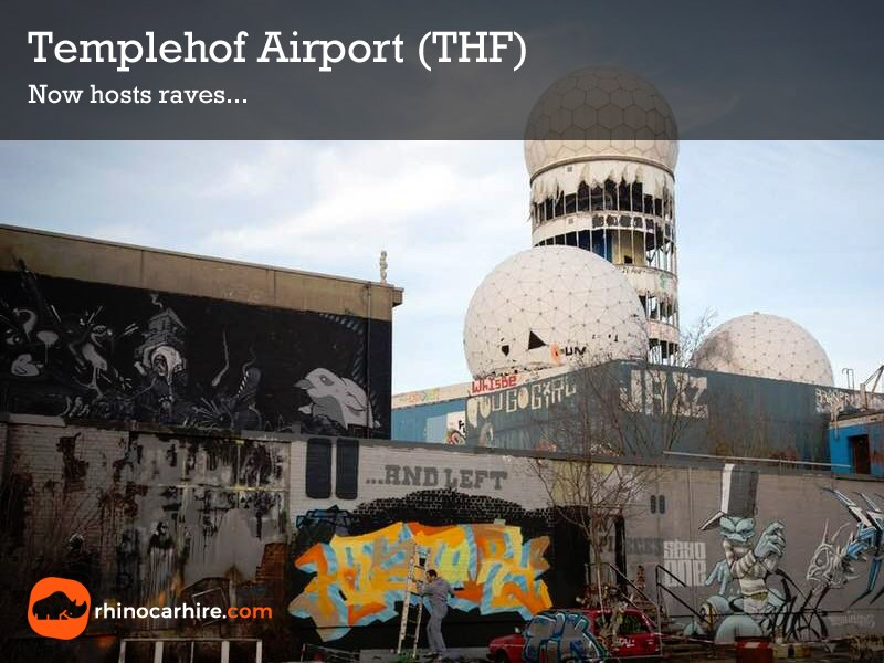 weird airport templehof