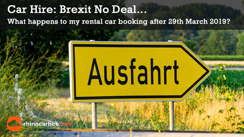 car hire brexit no deal