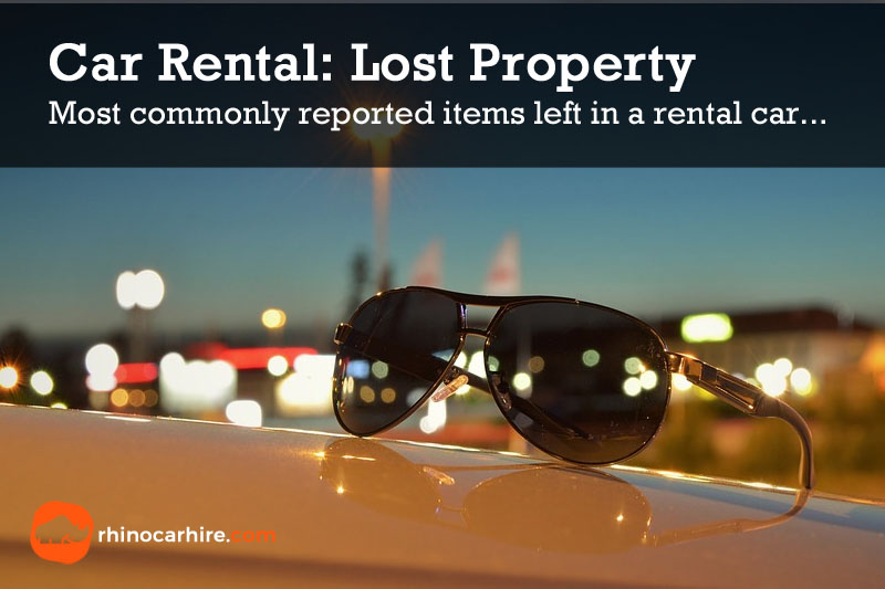 car rental lost property