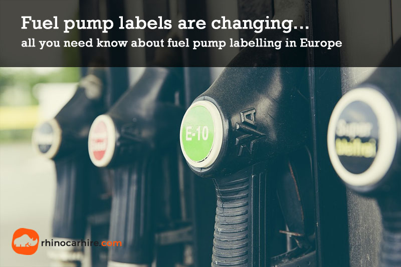 fuel pump label changes