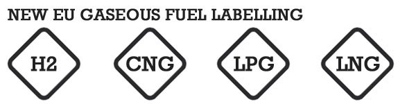 new EU gaseous fuel labelling