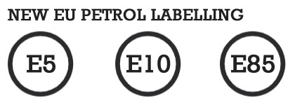 new EU petrol labelling